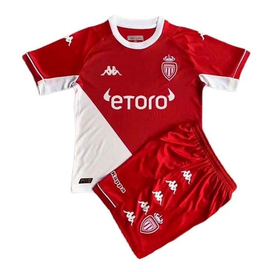 Camiseta AS Monaco 1st Niño 2021-2022